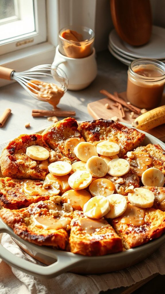 peanut butter banana bake peanut butter banana bake