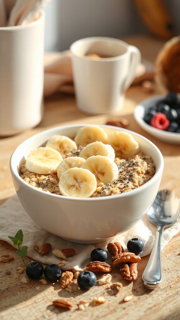 peanut butter banana oatmeal