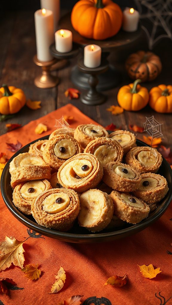 peanut butter banana pinwheels