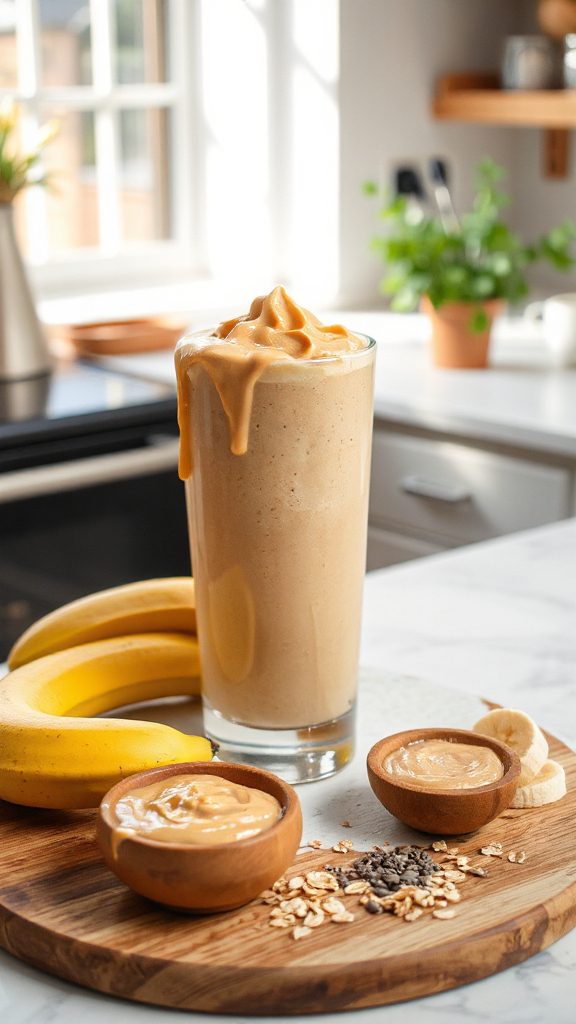 peanut butter banana smoothie