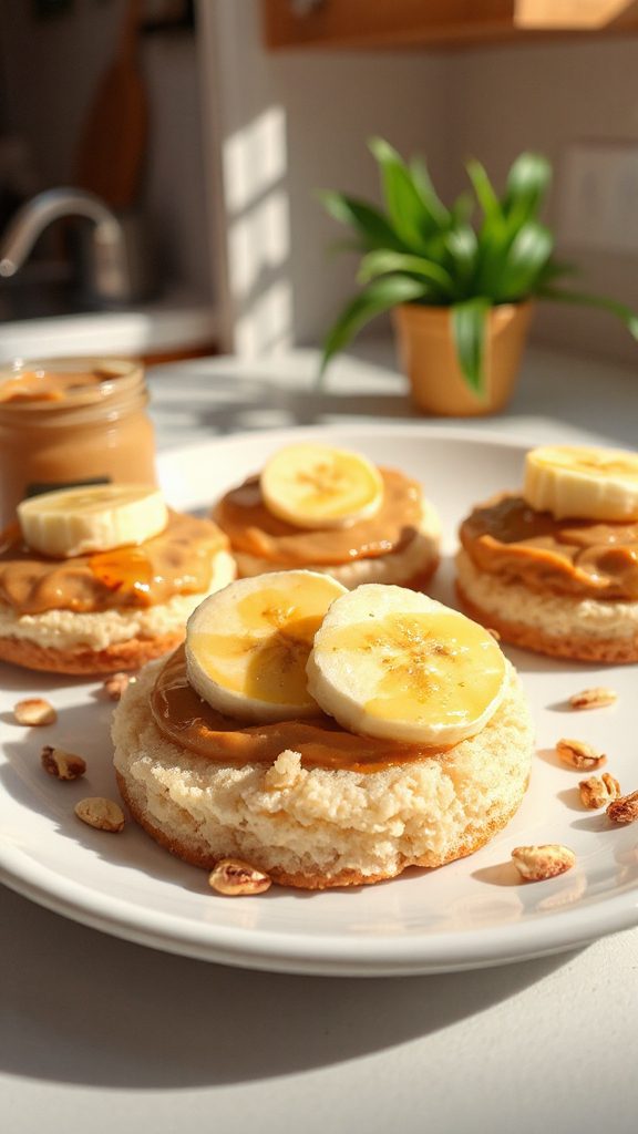 peanut butter banana snack peanut butter banana snack