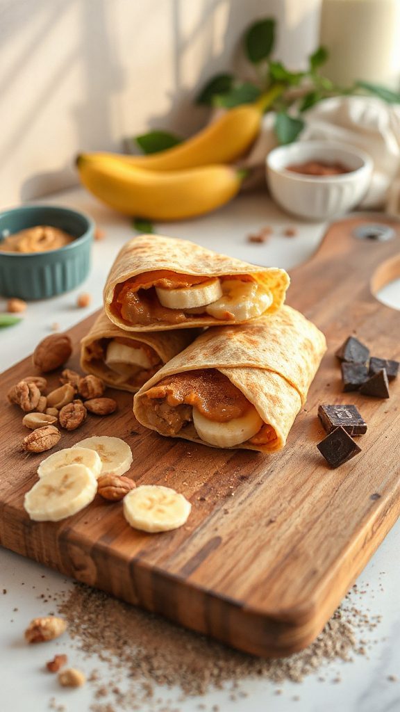peanut butter banana wrap peanut butter banana wrap