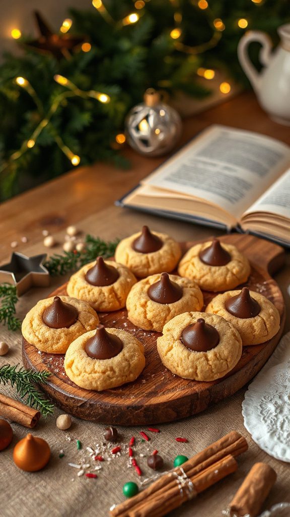 peanut butter blossom cookies