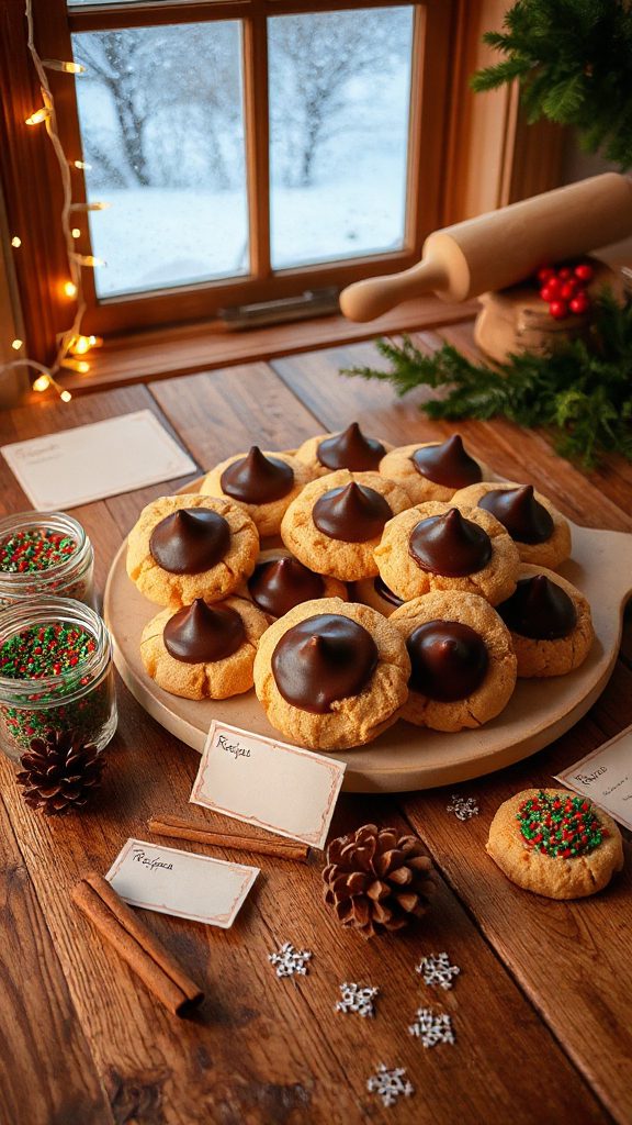 peanut butter chocolate cookies