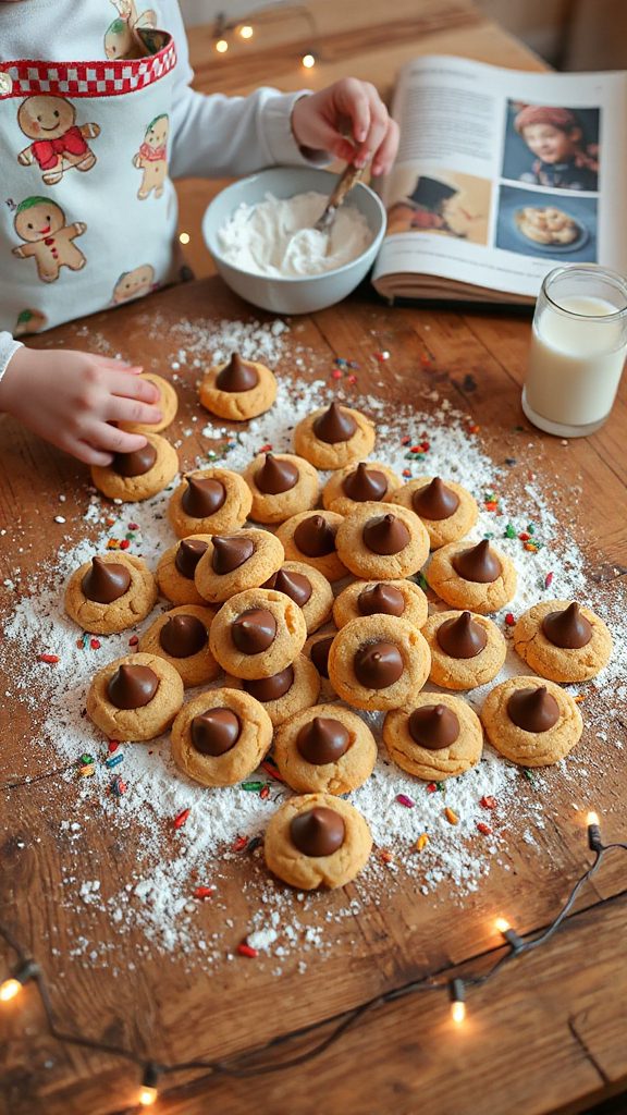 peanut butter chocolate cookies