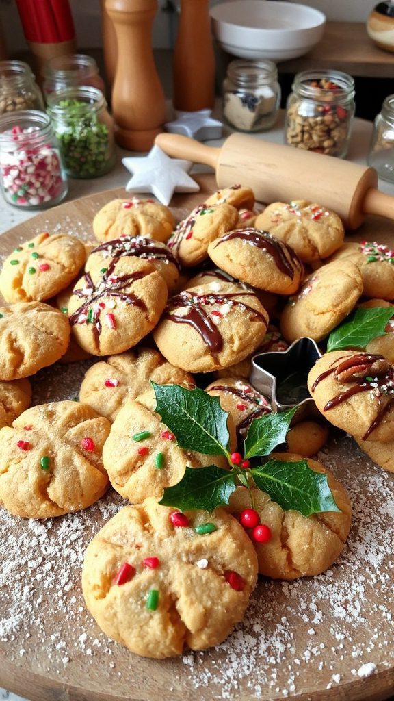 peanut butter christmas cookies