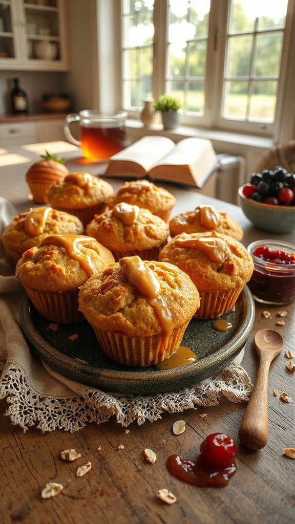 peanut butter jelly muffins