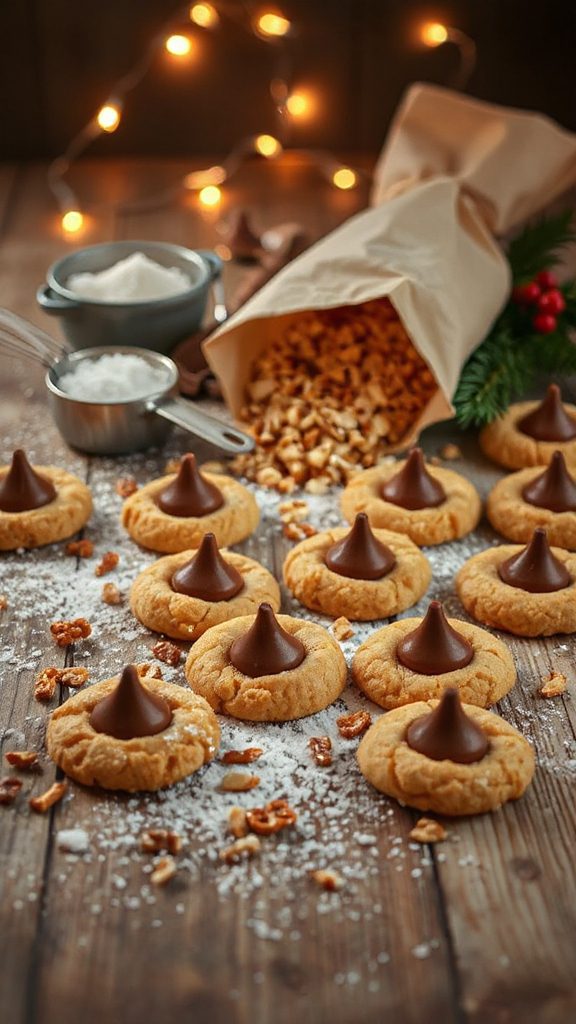peanut butter pretzel cookies