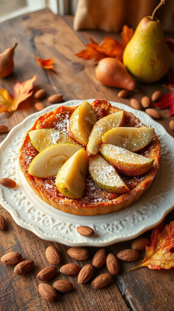 pear almond tart recipe steps pear almond tart recipe steps