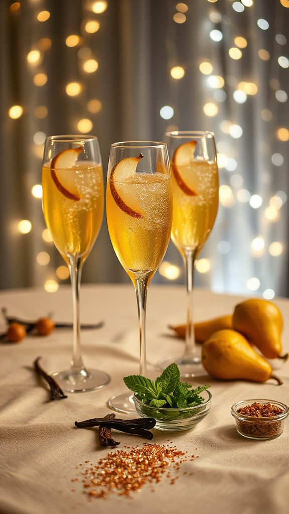 pear and vanilla cocktail pear and vanilla cocktail