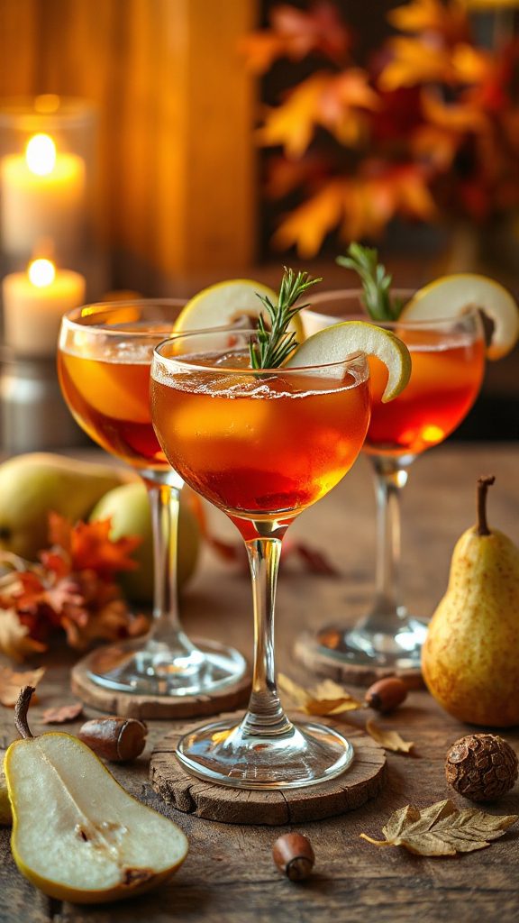 pear infused negroni cocktail recipe