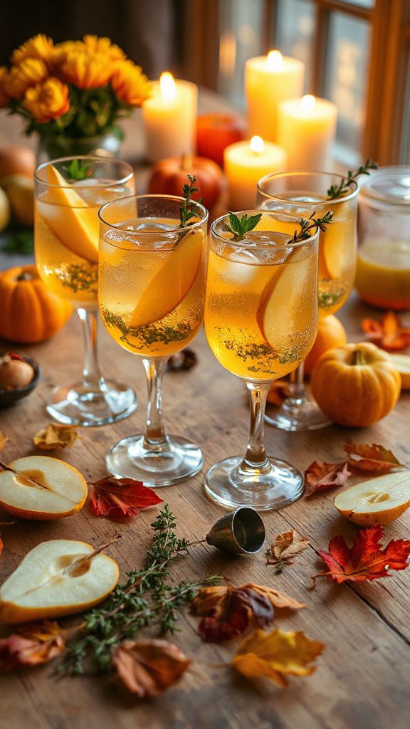 pear thyme cocktail recipe pear thyme cocktail recipe