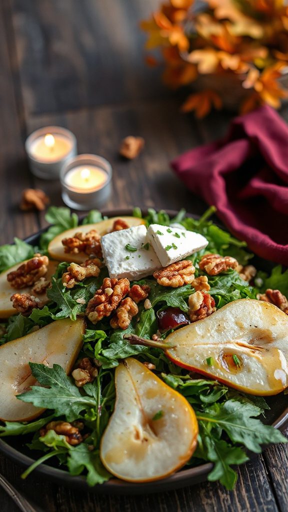 pear walnut salad delight pear walnut salad delight