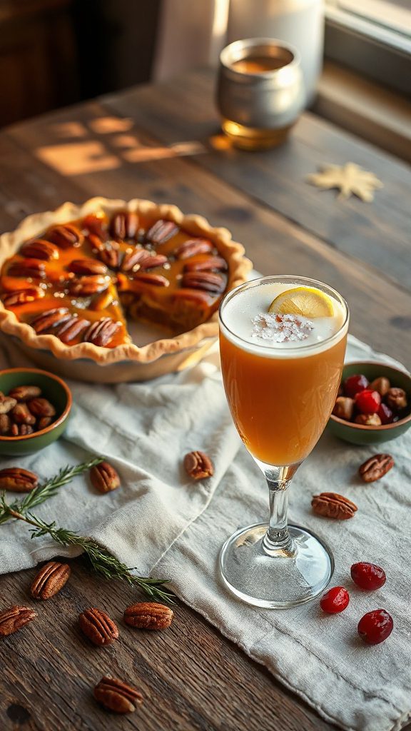 pecan pie cocktail pairing
