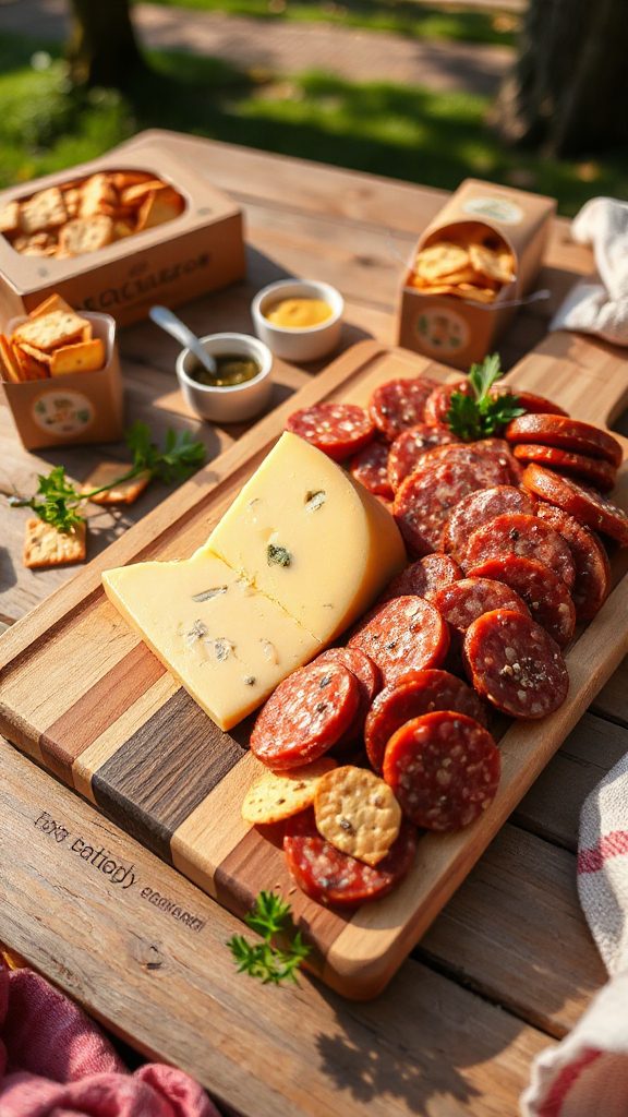 pepper jack sausage snack box