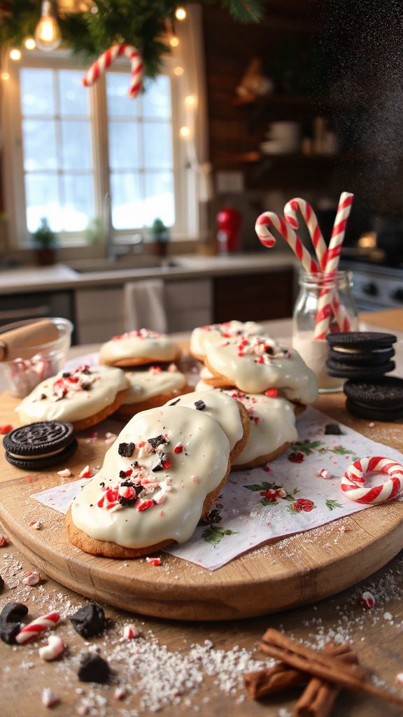 peppermint bark oreo cookies peppermint bark oreo cookies