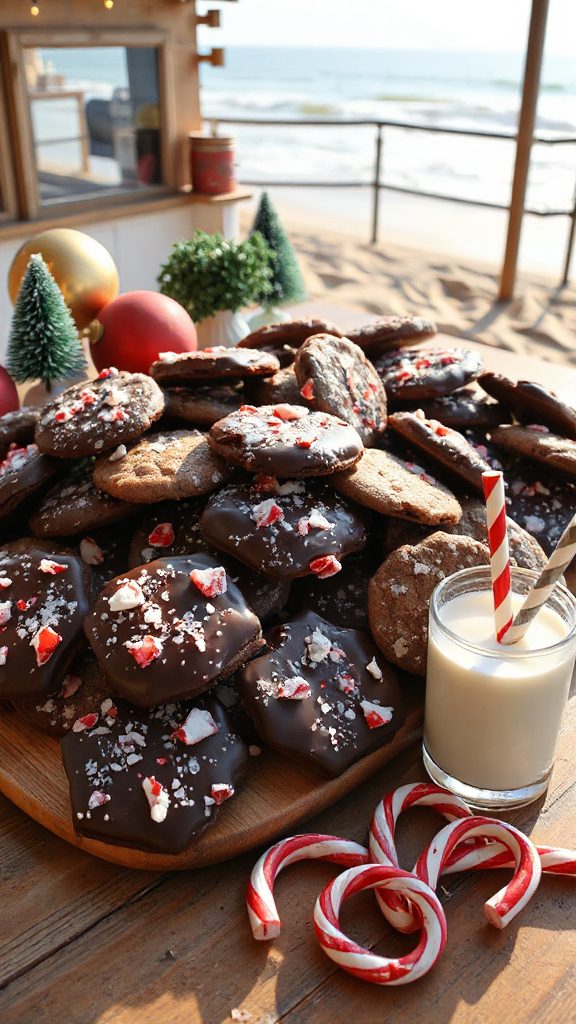 peppermint chocolate cookie delight