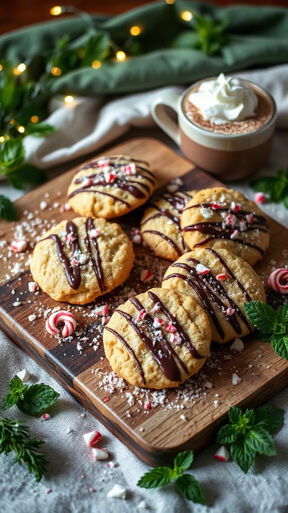 peppermint mocha holiday cookies peppermint mocha holiday cookies
