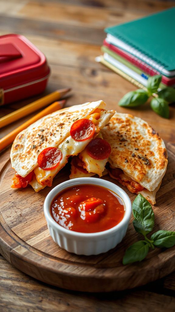 pepperoni pizza quesadilla recipe