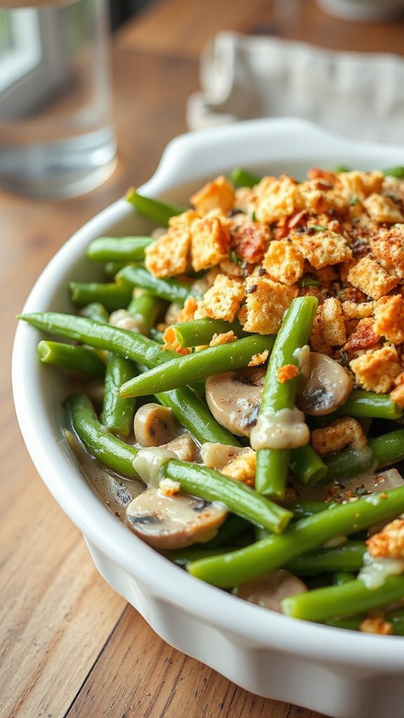 perfectly cooked green beans