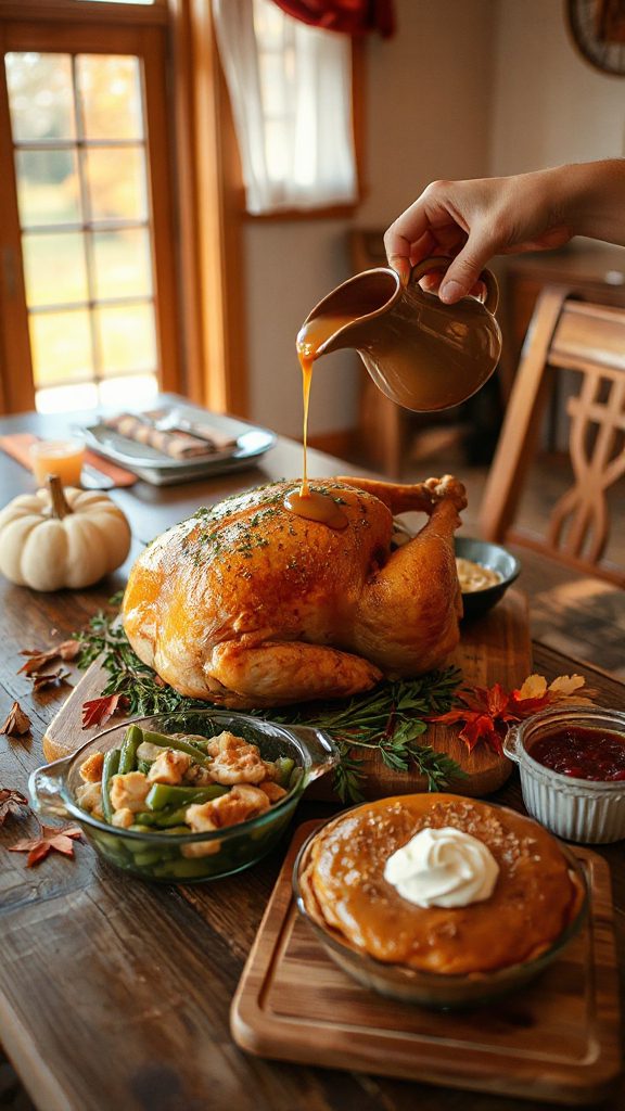 perfectly roasted smaller turkey