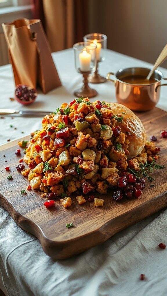 persian inspired herbed stuffing recipe