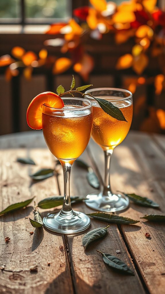 persimmon sage cocktail recipe
