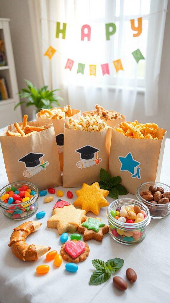 personalized classroom snack bags