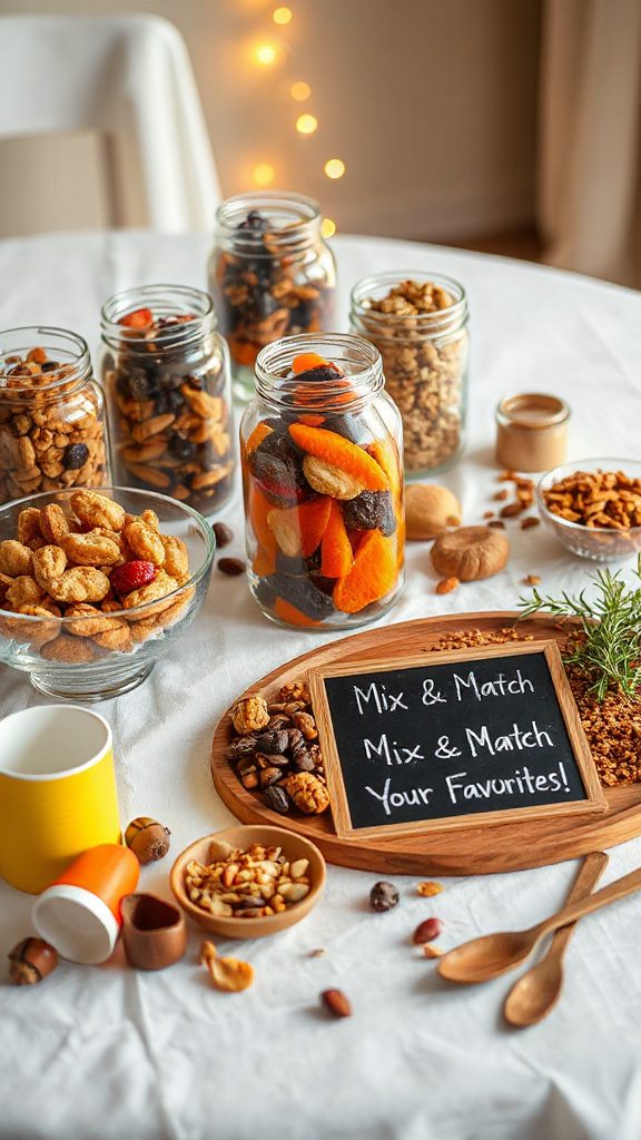 personalized snack mixing fun
