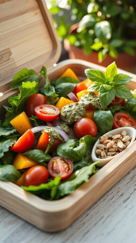 pesto vegetable salad recipe pesto vegetable salad recipe