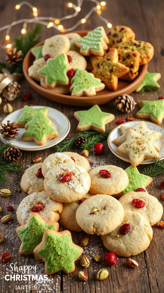 pistachio christmas cookie recipes