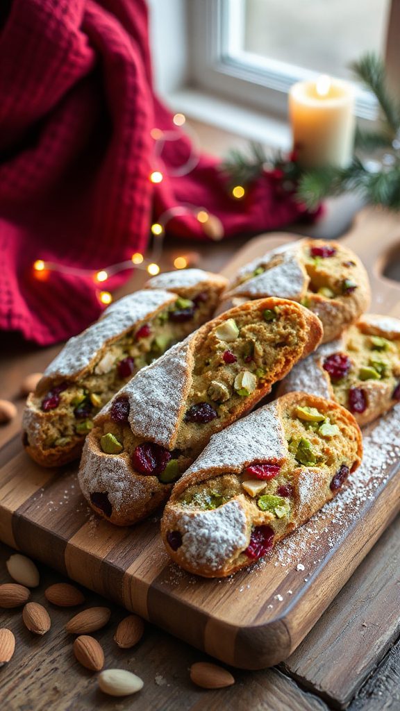 pistachio cranberry biscotti recipe