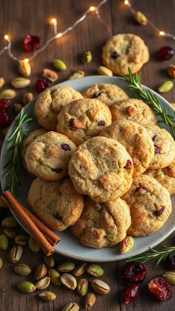 pistachio cranberry cookie delight