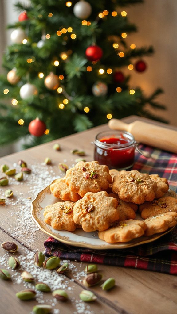 pistachio infused buttery cookies pistachio infused buttery cookies