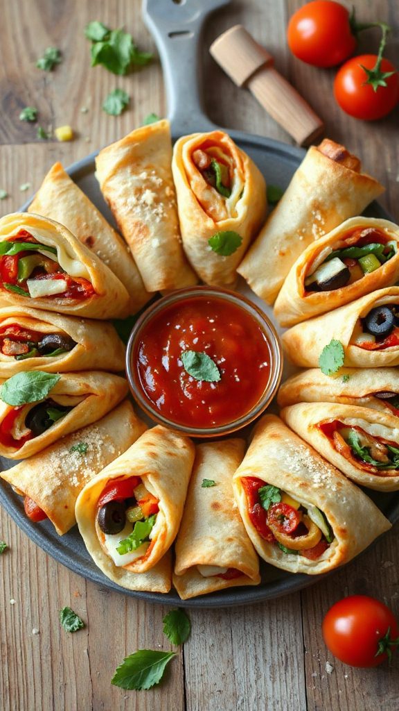 pizza filled tortilla rolls pizza filled tortilla rolls