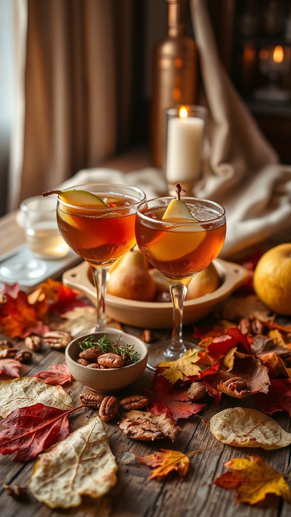 poached pear cocktail recipe
