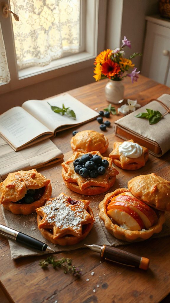 poetic fruit filled pastries