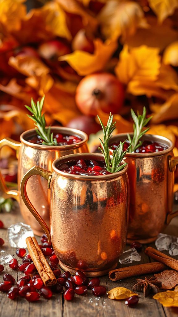 pomegranate brandy mule cocktail pomegranate brandy mule cocktail