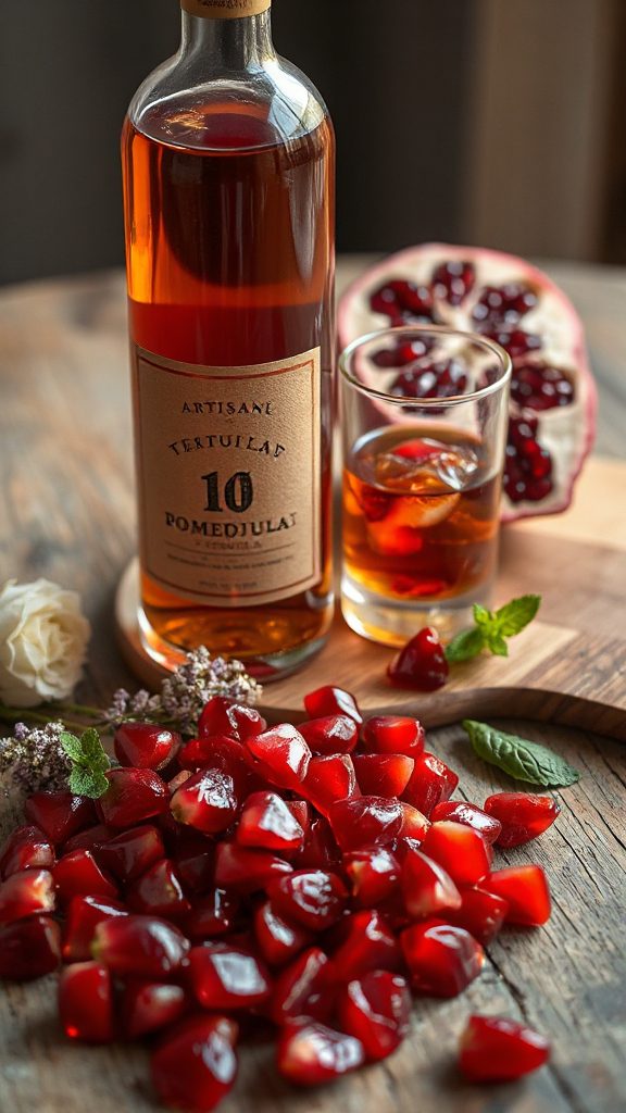 pomegranate flavor infusion process