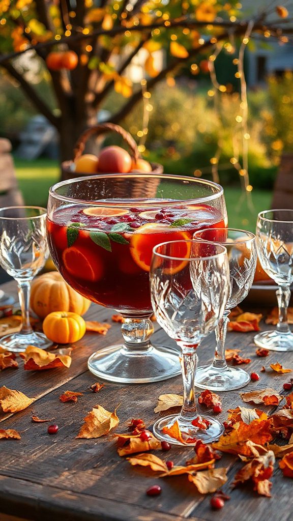 pomegranate sage autumn cocktail pomegranate sage autumn cocktail