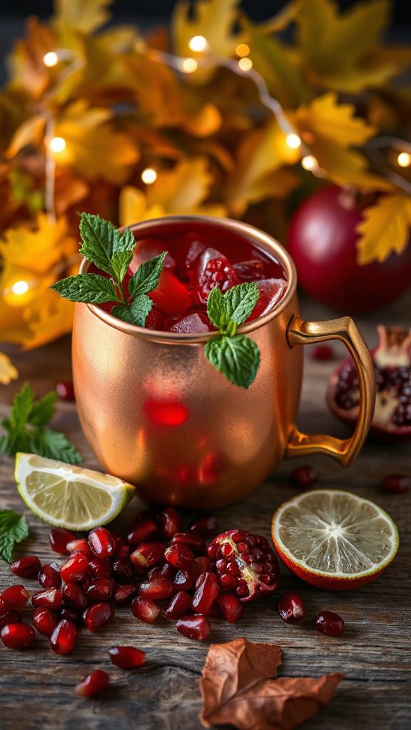 pomegranate tequila cocktail delight