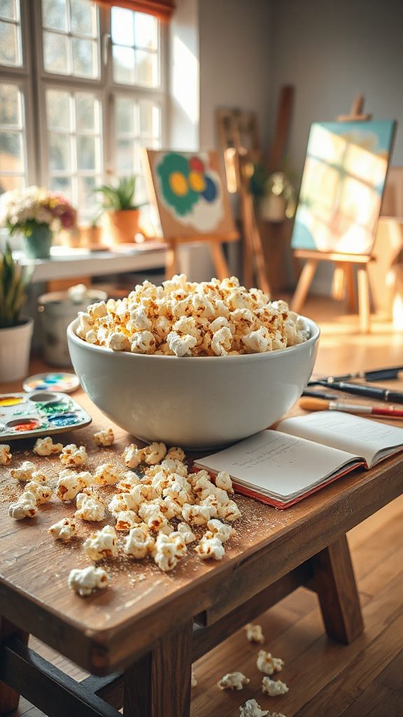 popcorn with nutritional yeast popcorn with nutritional yeast