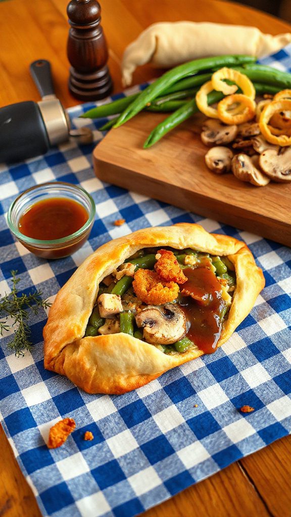 portable green bean pockets