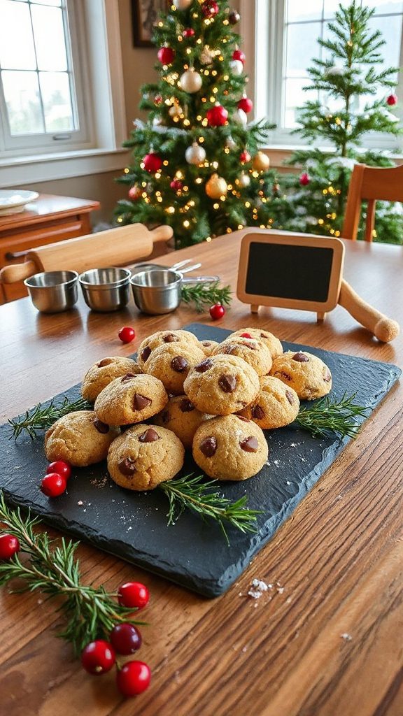 potato infused chocolate cookies