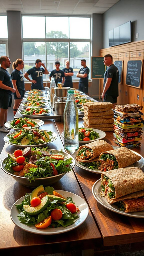 pre game energy boosting meal