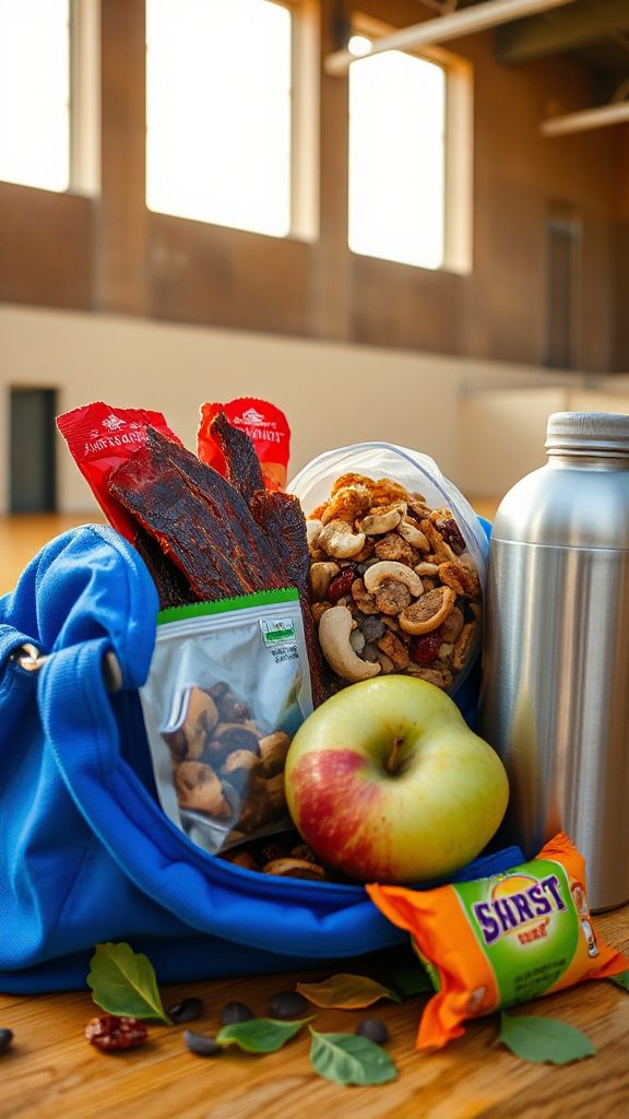 protein rich portable snack