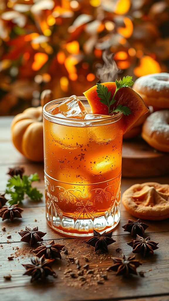 pumpkin ajwain fall cocktail