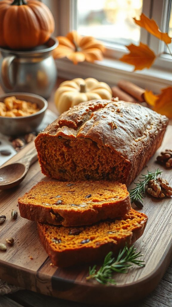 pumpkin banana bread recipe