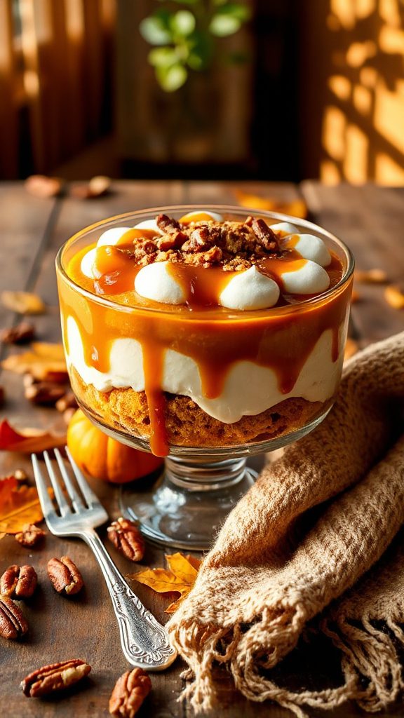 pumpkin caramel layered dessert pumpkin caramel layered dessert