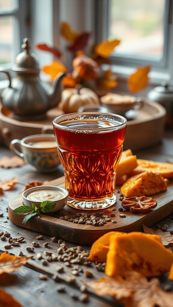 pumpkin chai bourbon cocktail recipe